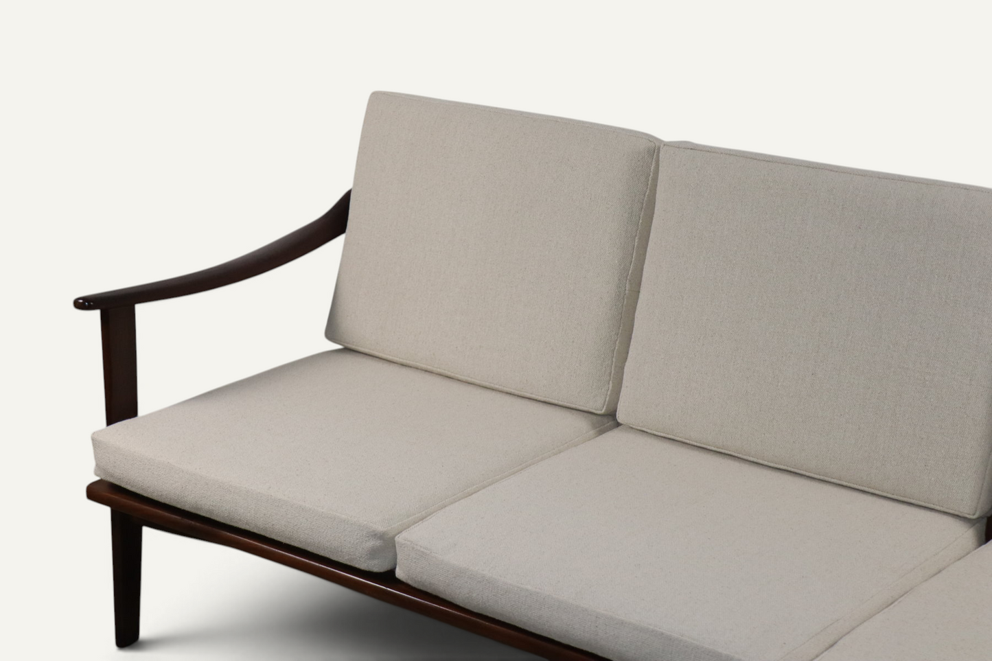 Canapé scandinave 3 places en teck – Années 1960