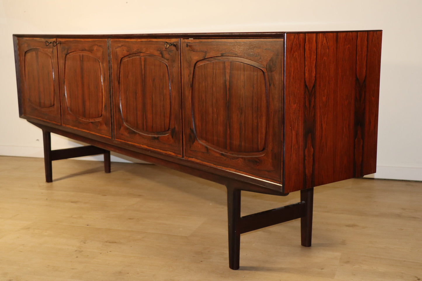 Enfilade scandinave en palissandre par Fredrik Kayser, 1960