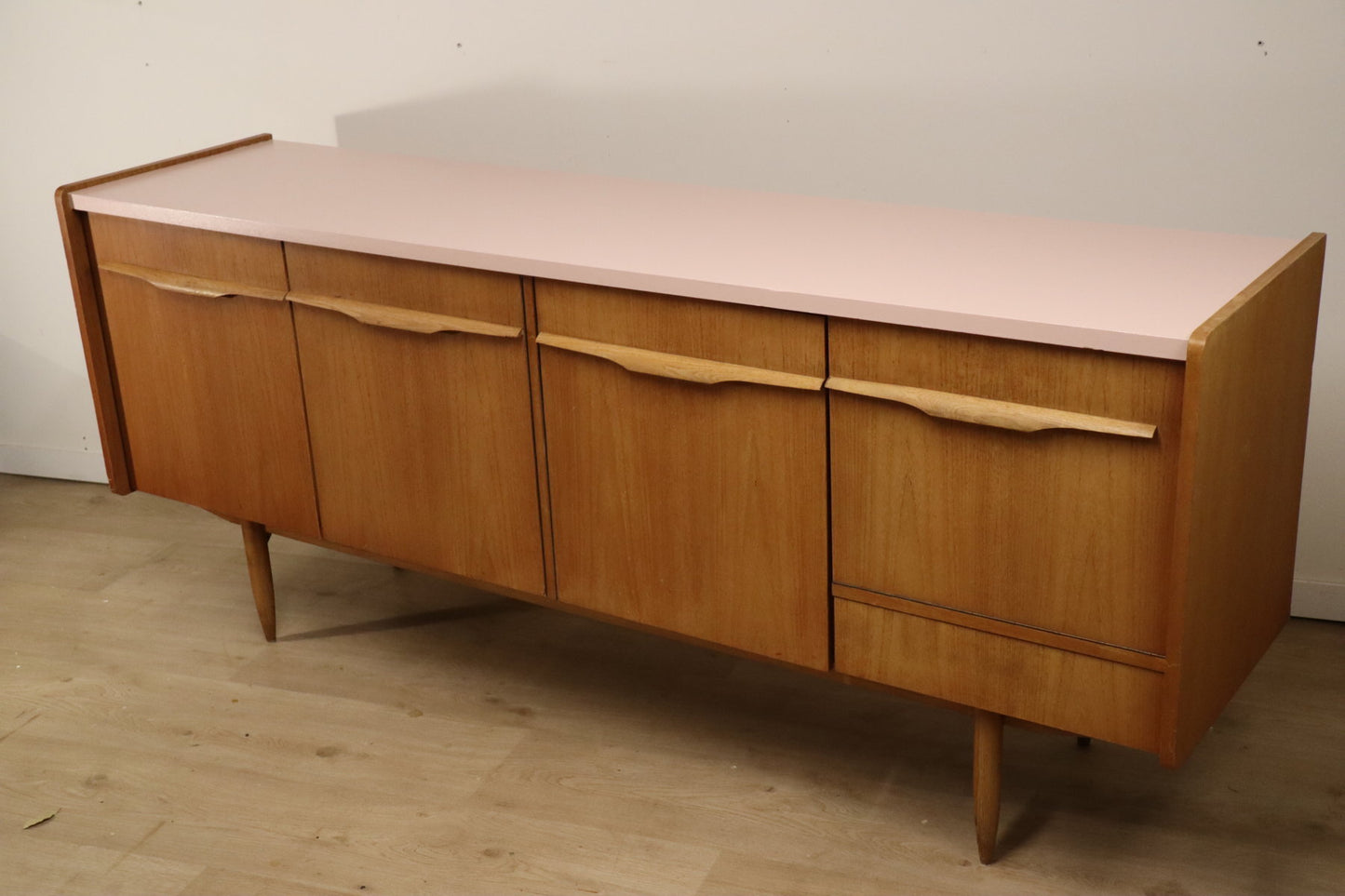 Enfilade vintage en teck années 60