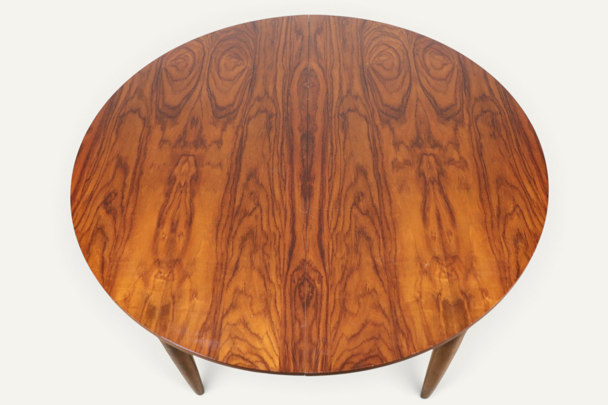 Table de repas extensible en teck, années 1960